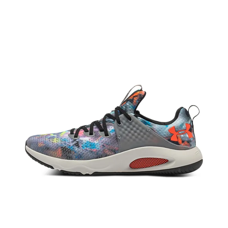 Under Armour Hovr Rise 3 Printed 'Concrete Halo Grey'-0