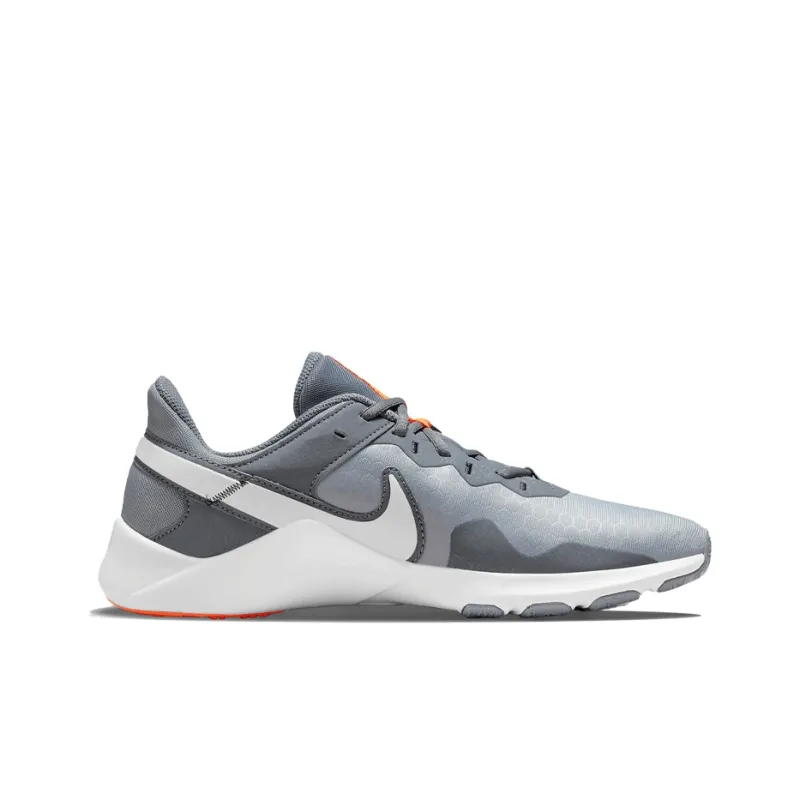Nike Legend Essential 2 'Wolf Grey Total Orange'-1