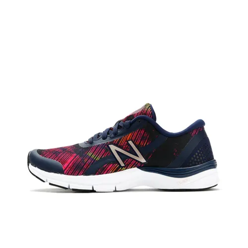 New Balance NB 711 V3 Training Shoes Women's Low-Top Navy Blue/Pink/White