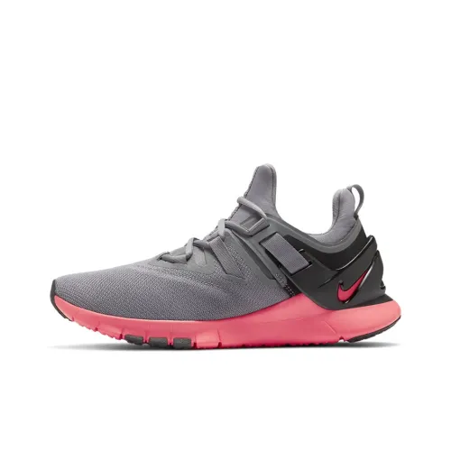 Nike Flex Method TR Training Shoes Men Low-Top Gray/Pink