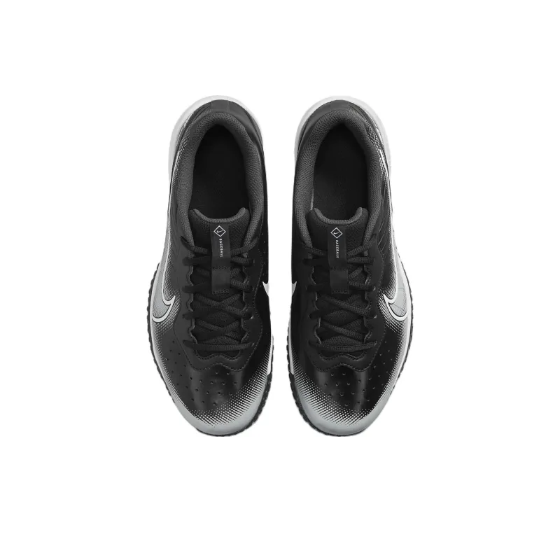 Nike Alpha Huarache Varsity 4 Tf 'Black Dark Smoke Grey'-3