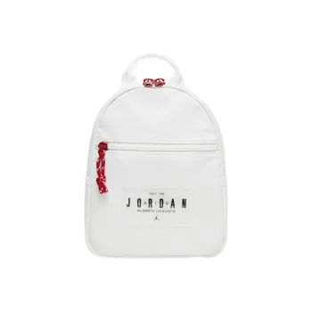 Jordan Polyester Backpack Mini Men's White