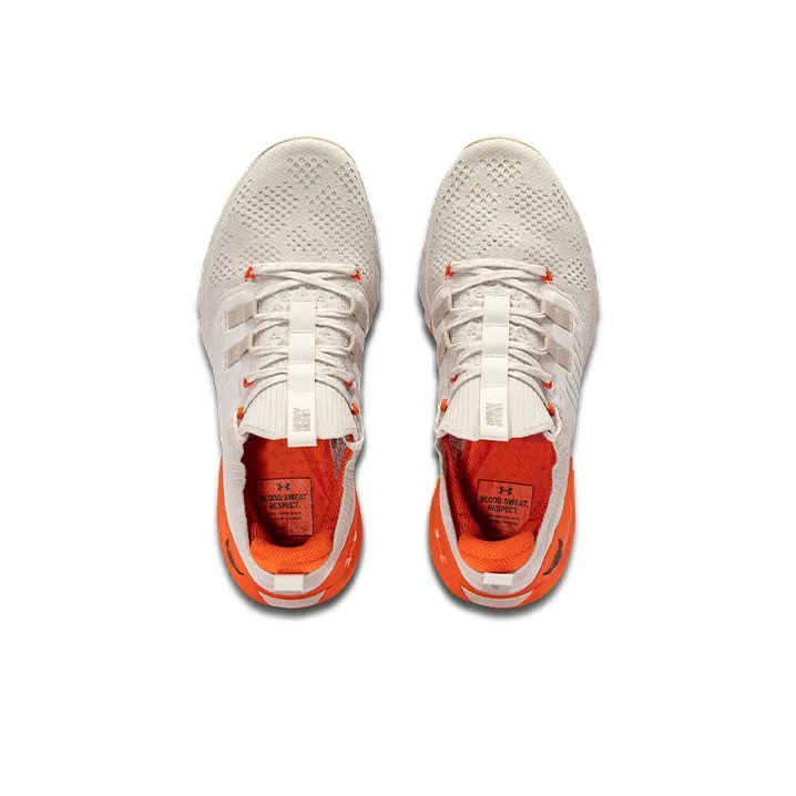 Under Armour Project Rock 3 'Summit White Rogue Orange'-3