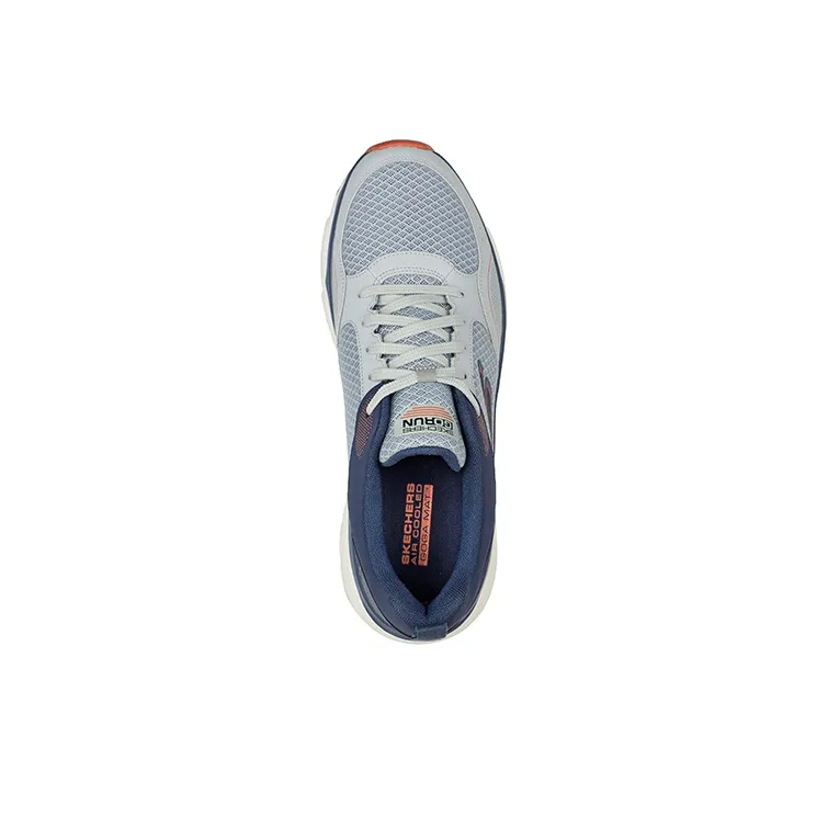 Skechers Max Cushioning Cushioning Lightweight Low Top Training Shoes Men's Gray-3
