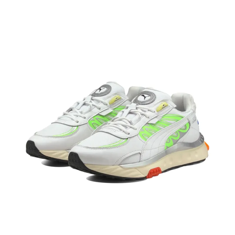 PUMA Wild Rider Techno 'White Green Glare'-2