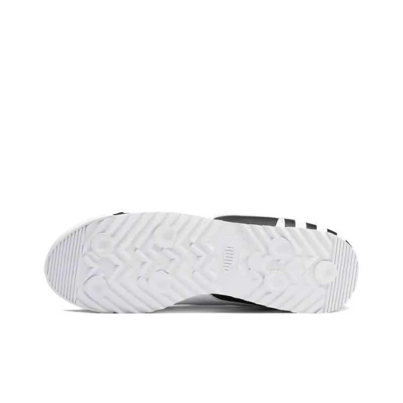 PUMA Roma Classics Anti-Slip And Wear-Resistant Lightweight Low-Top Training Shoes Men's White-4