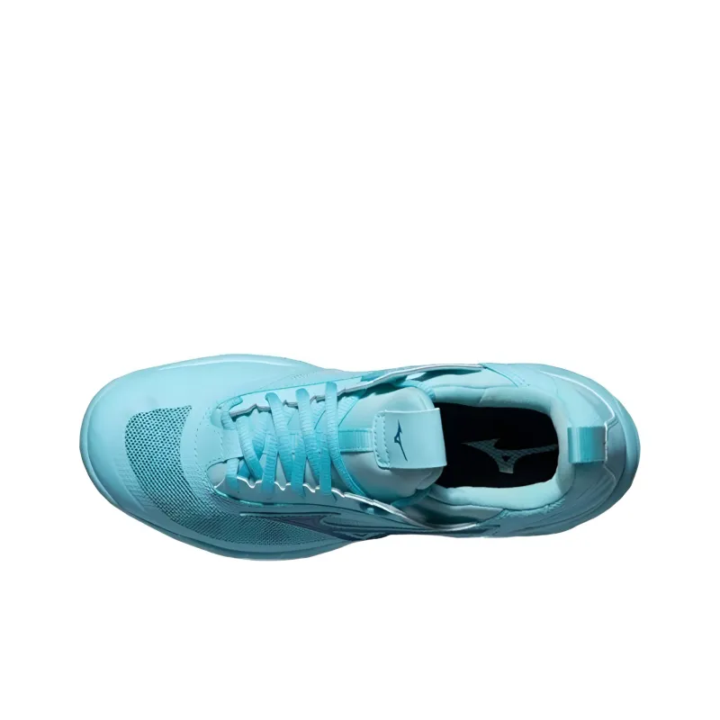 Mizuno Wave Luminous Low Tops Wear resistant Volleyball Shoes Blue-2