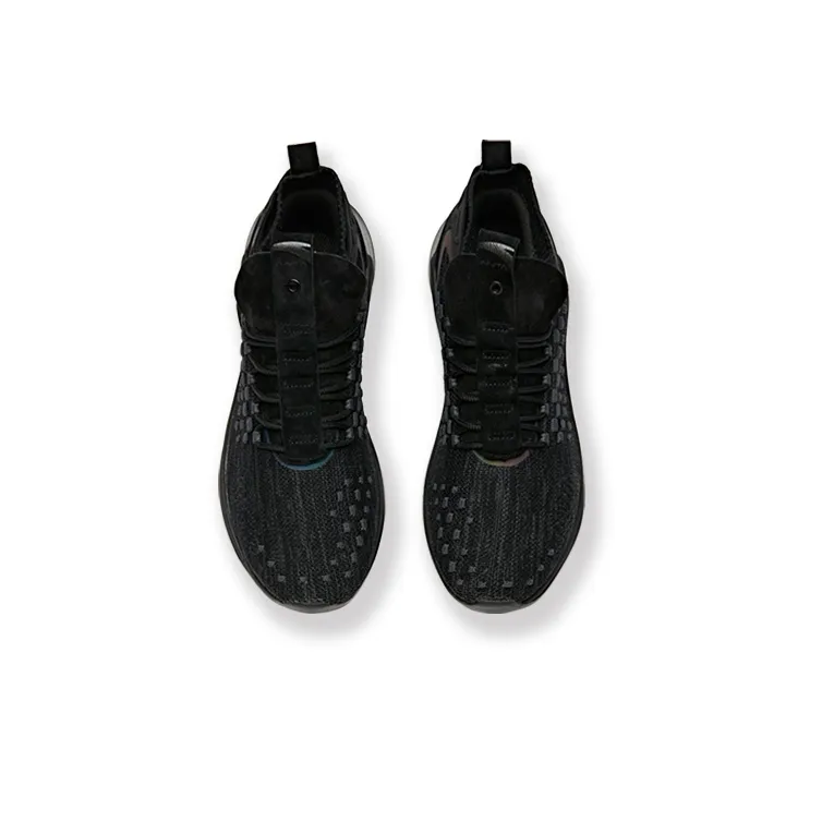 Anta Cushioning, Slip Resistant, Abrasion Resistant, Breathable Low Top Training Shoes Men's Black Yellow-3