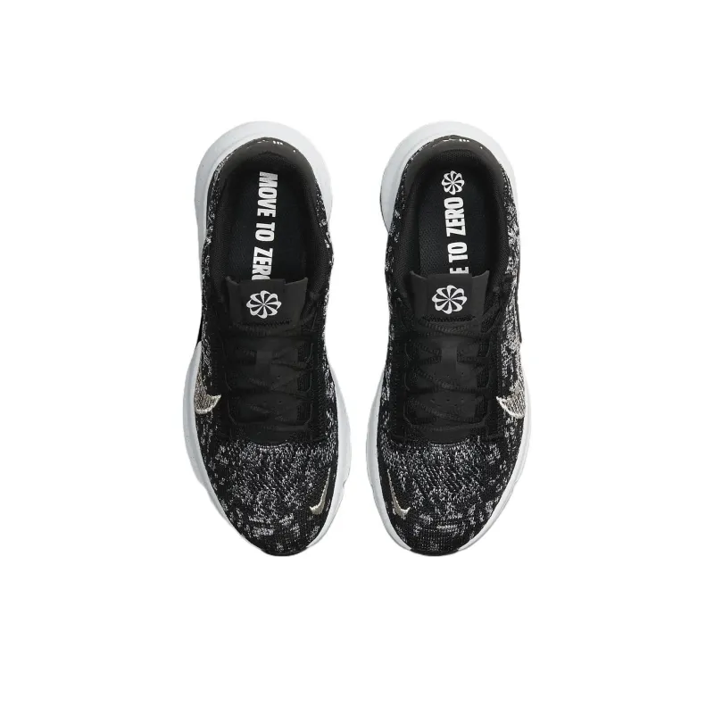 Nike SuperRep Go 3 Flyknit Next Nature Black Metallic Silver Women's-3