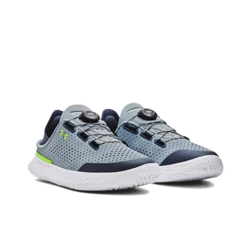 Under Armour SlipSpeed 'Harbor Blue Lime'-1
