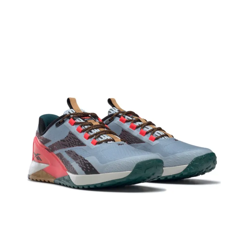 Reebok Nano X1 Adventure 'Gable Grey Neon Cherry'-2