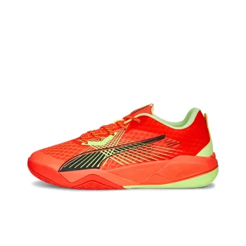 PUMA Eliminate Power Nitro 2 Racquet 'Red Blast Fast Yellow'