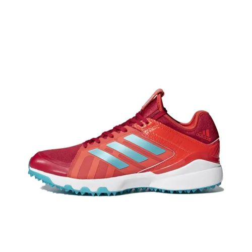 Adidas Hockey Lux Training Shoes Men Low-Top Red