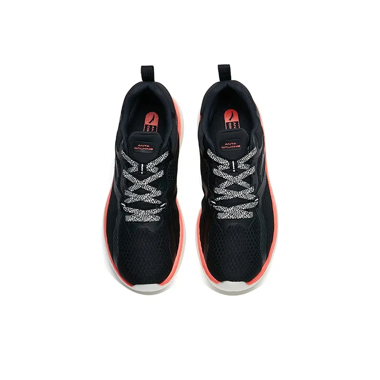 Anta Variety Training Collection Cushioning Anti-Slip And Wear-Resistant Low-Top Training Shoes Men's Black Red Silver-2