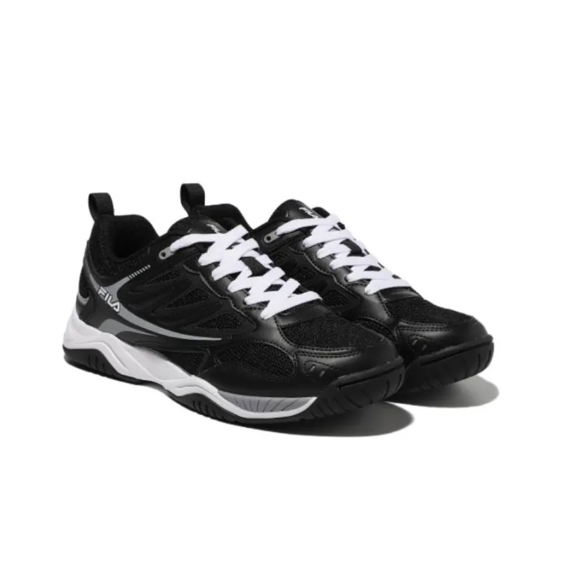 FILA NRE I3 Anti Slip Wear Resistant Low Top Training Shoes Unisex Black Korean Style-1