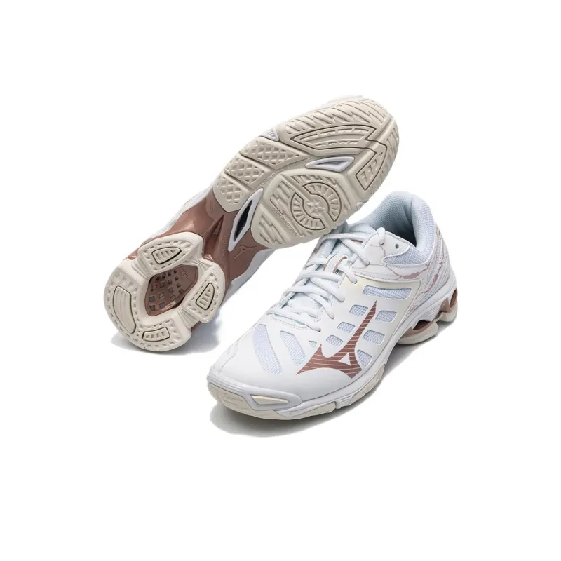 Mizuno Wave Voltage 'White Rose' Women's-4