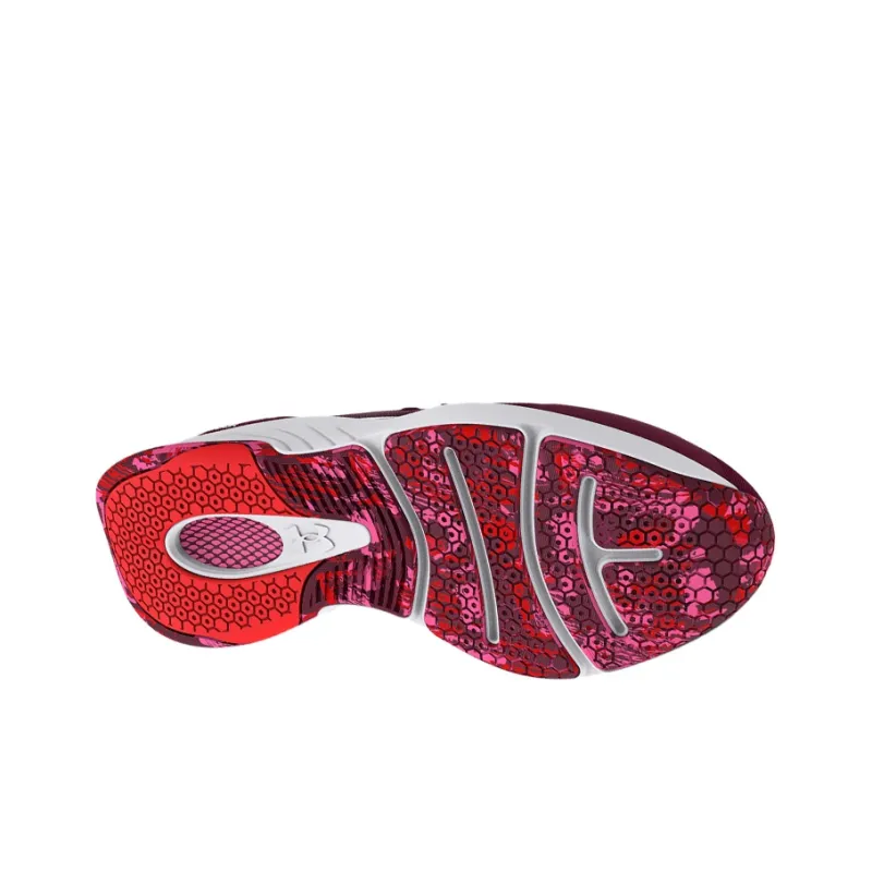 Under Armour Hovr Omnia Printed 'Dark Cherry' Women's-4