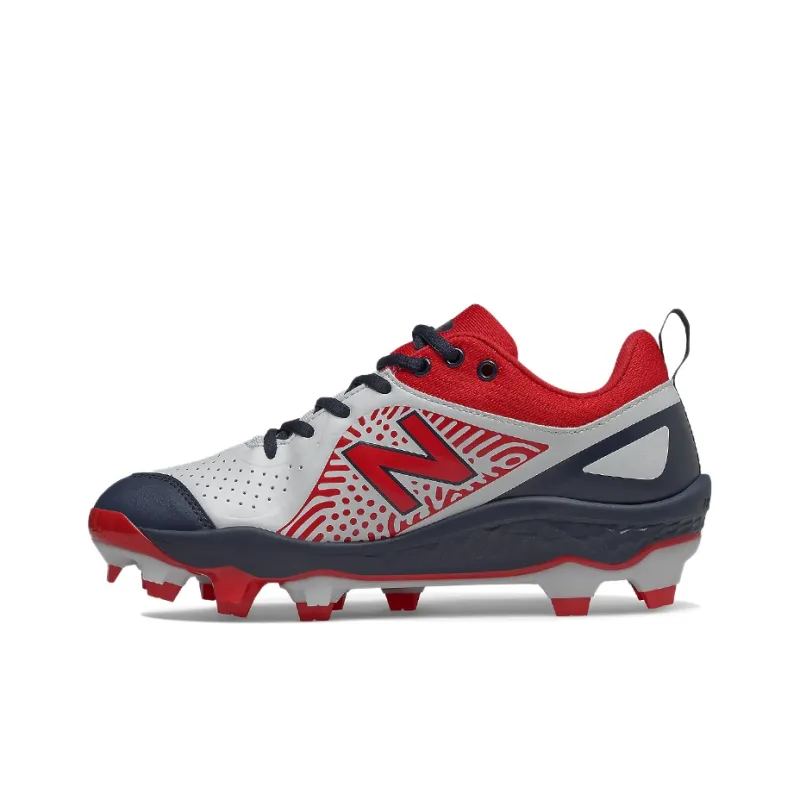New Balance NB Fresh Foam Training Shoes Women's Low-Top White/Red/Dark Blue-0