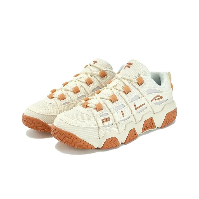 FILA FUSION Barricade Sneakers 'White Orange'-2