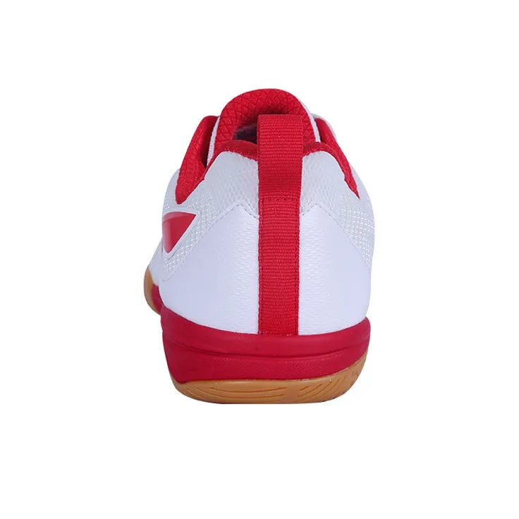 LiNing Cushioning, Slip Resistant, And Abrasion Resistant Low Top Training Shoes Unisex White Red-3