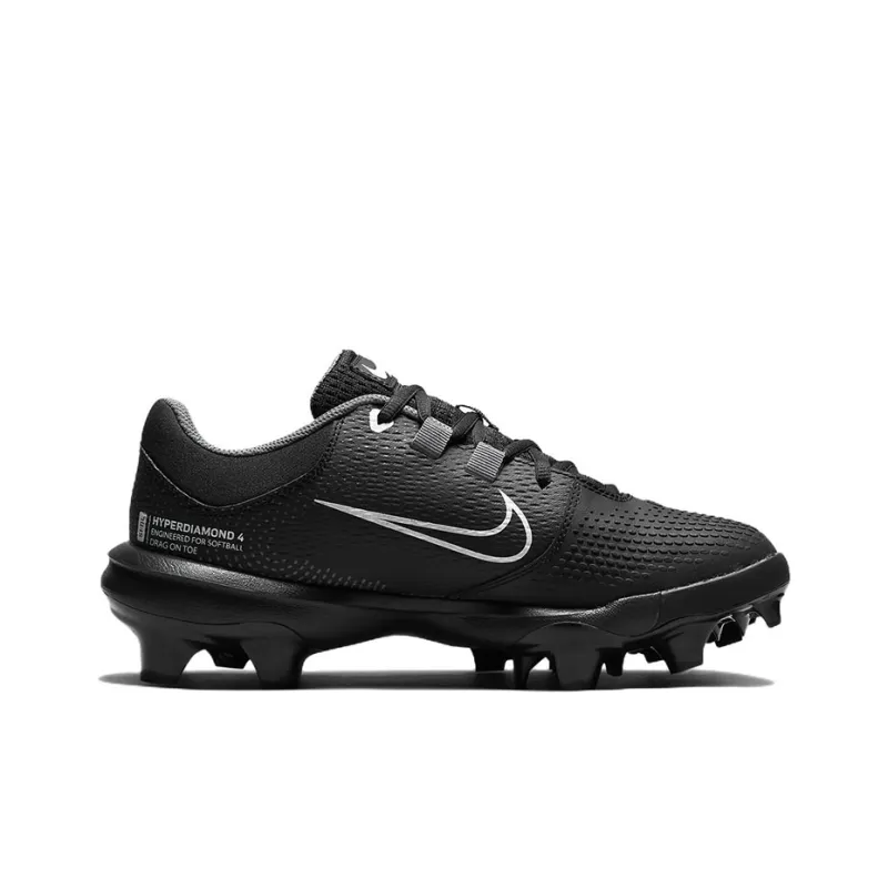 Nike Hyperdiamond 4 Pro Mcs 'Black Dark Grey' Women's-1