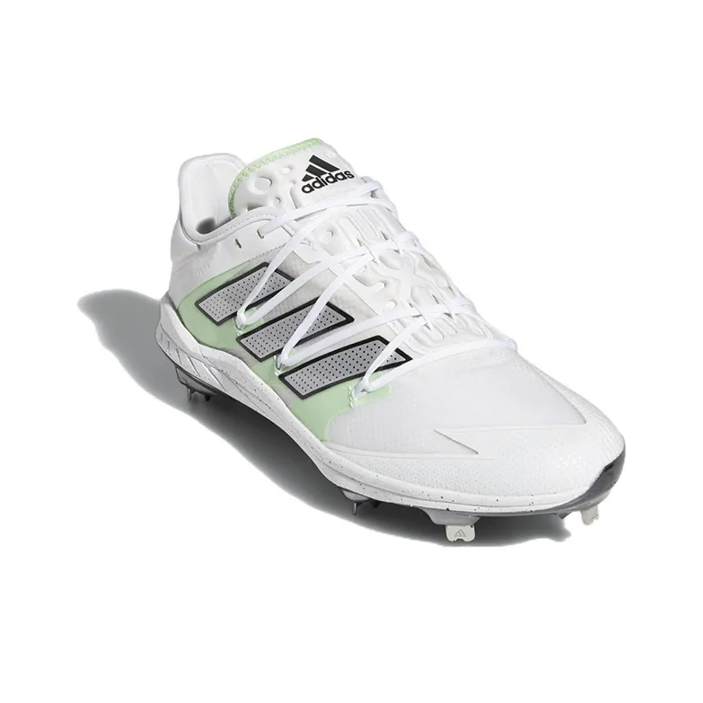 Adidas Adizero Afterburner 7 Wear-Resistant Low-Top Training Shoes Men's White Green-2