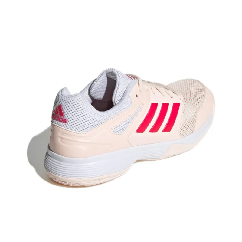 Adidas Speedcourt Training Shoes Women's Low Top Peach Pink-3