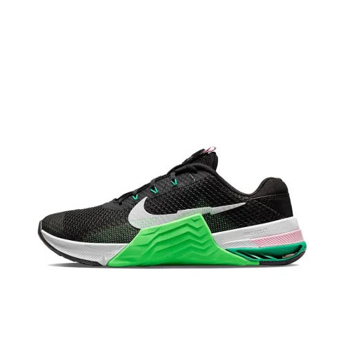 Nike Metcon 7 Training Shoes Women's Low-Top Black/Green/White