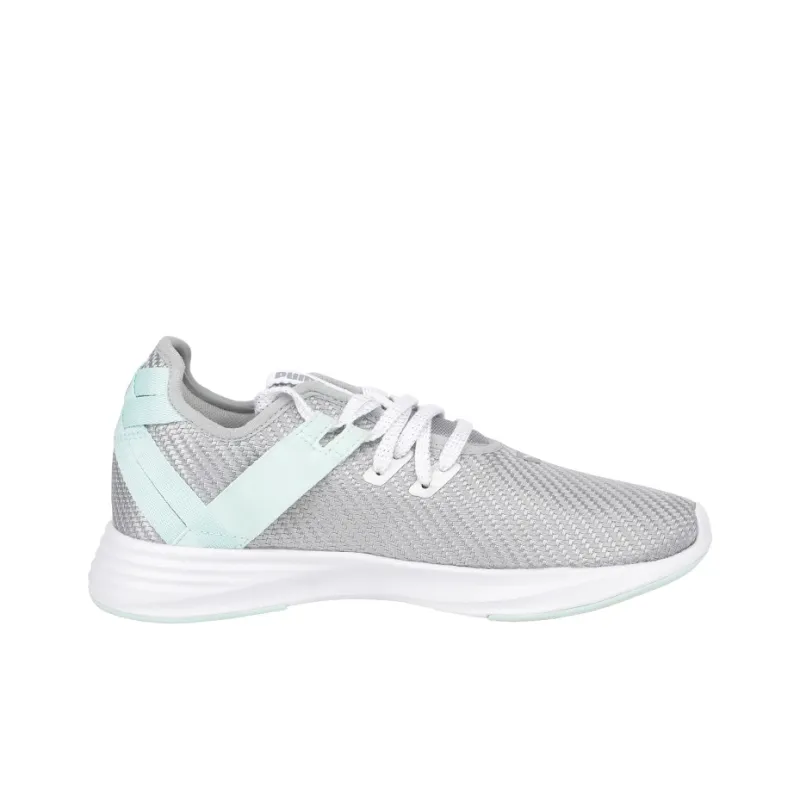 PUMA Radiate Durable Cushioning Low-Top Training Shoes Women's Silver White-1