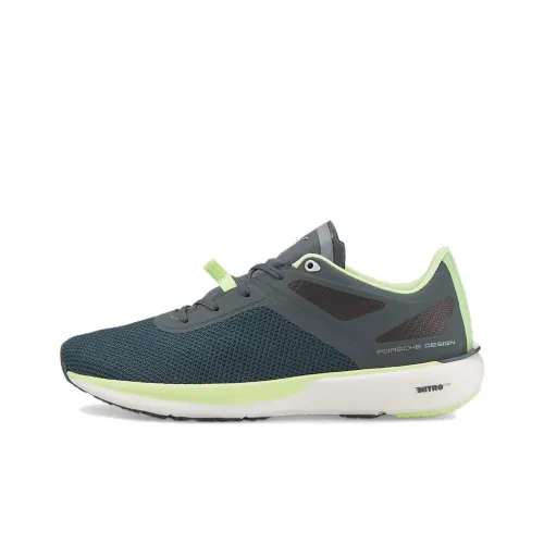 First Mile x PUMA Porsche Design RCT Nitro Low-Top Racing Training Shoes Men's Blue Gray Green