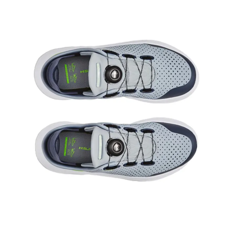 Under Armour SlipSpeed 'Harbor Blue Lime'-3
