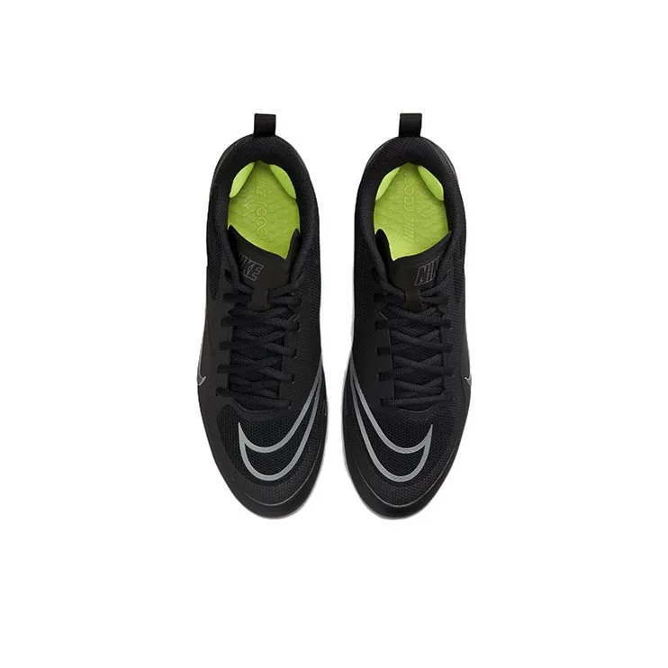 Nike Alpha Huarache 8 Pro 'Black Metallic Silver'-3