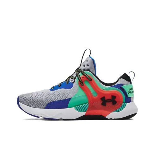 Under Armour Hovr Apex 3 'Mod Grey Red Aqua'