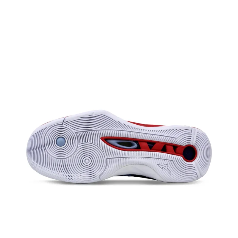 Mizuno Wave Momentum 2 Blue/Red-4