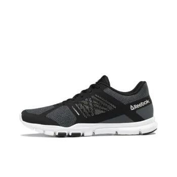 Reebok Yourflex Trainette 11 Cushioning Anti-Slip And Wear-Resistant Low-Top Training Shoes Women's Gray Black