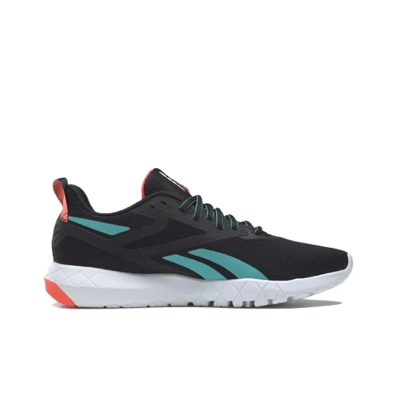 Reebok Flexagon Force 4 Anti Slip Wear Resistant Low Top Training Shoes Black Blue-1