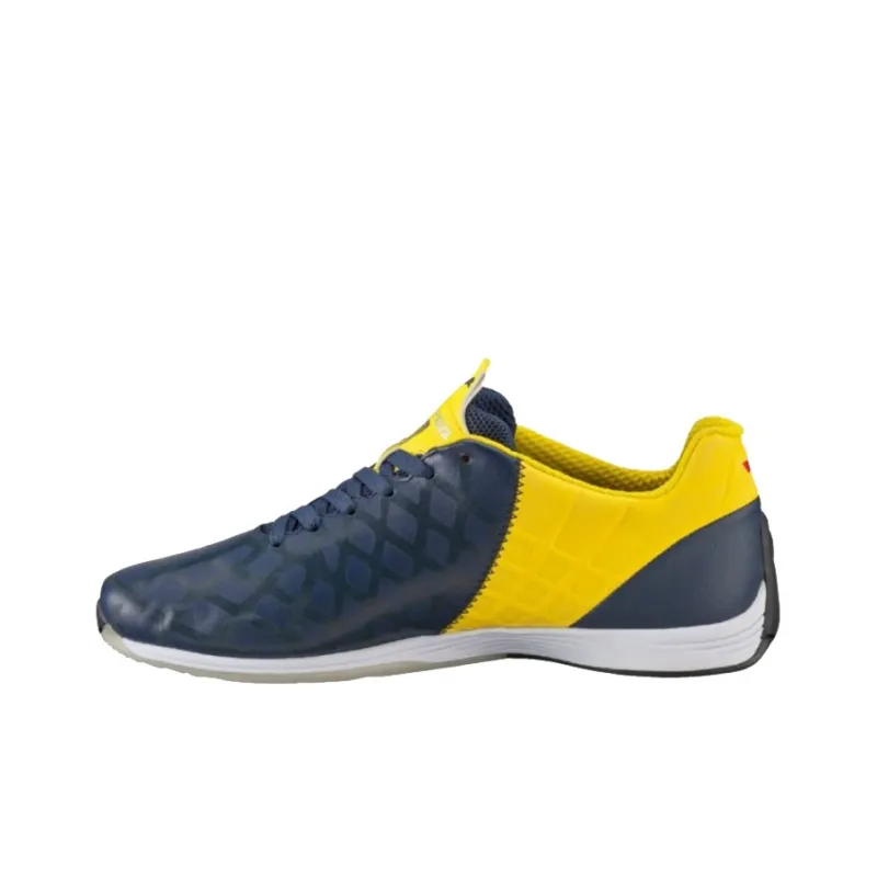 PUMA Scuderia Ferrari 1.4 Anti-Slip Wear-Resistant Low-Top Training Shoes Men's Dark Blue Yellow-0