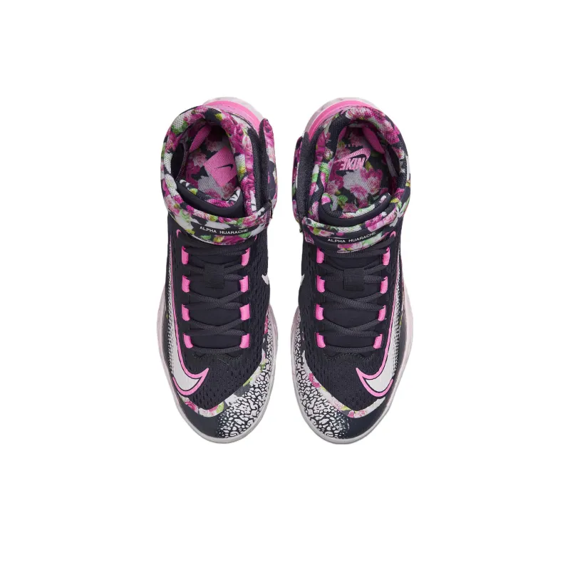 Nike Alpha Huarache Elite 4 Mid Premium 'Floral'-2