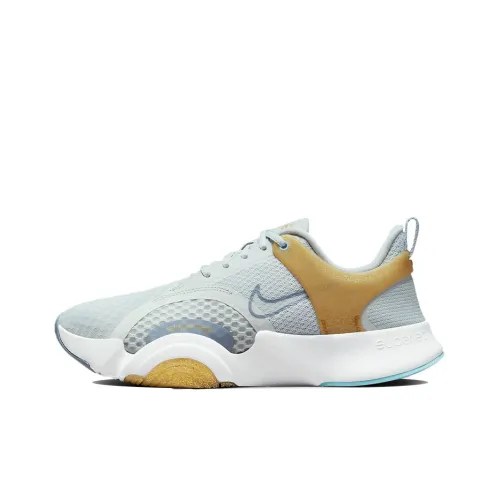Nike SuperRep Training Shoes Women's Low-Top Gray/Yellow