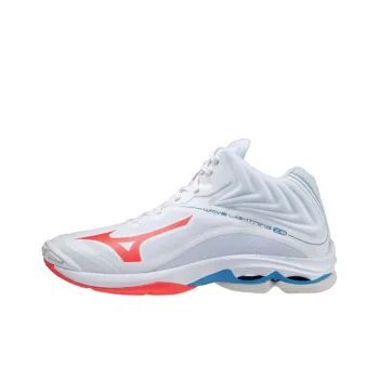Mizuno Wave Lightning Z6 Training Shoes Unisex Mid-Top White/Blue/Red
