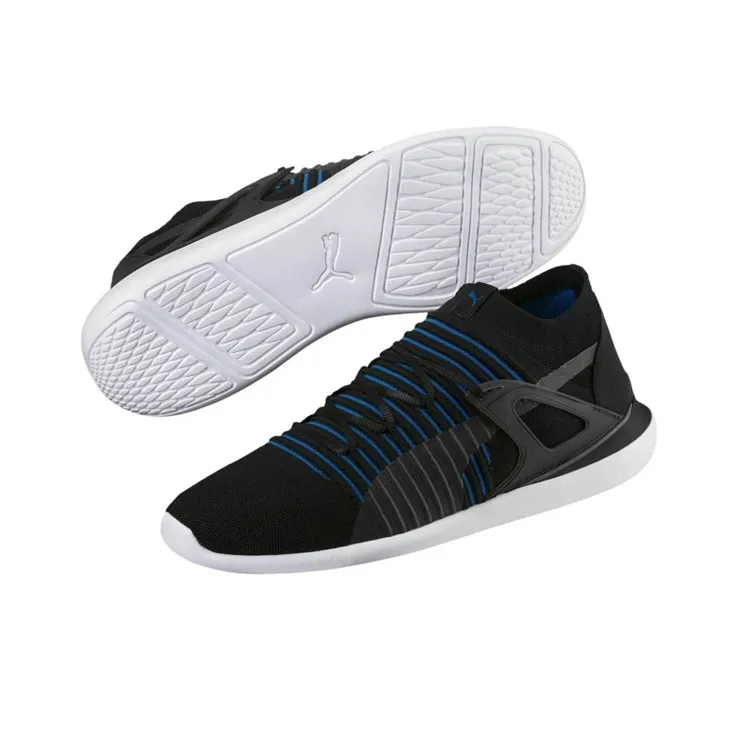PUMA Scuderia Ferrari Training Shoes Men Mid-Top Black/Blue-2