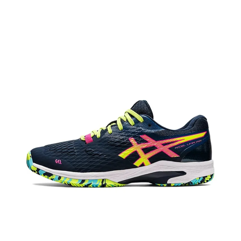 Asics Gel-Contend 6 Padel Lima FF Cushioning Anti-Slip And Wear-Resistant Low-Top Training Shoes Men's Blue Green-0