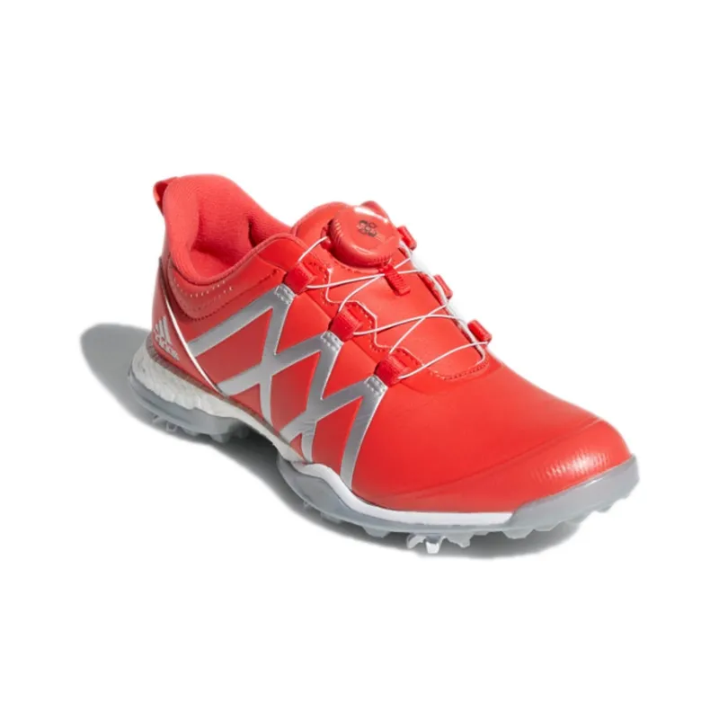 Adidas Adipower Boost Boa Low-Top Slide Slippers Women's Red Gray-2