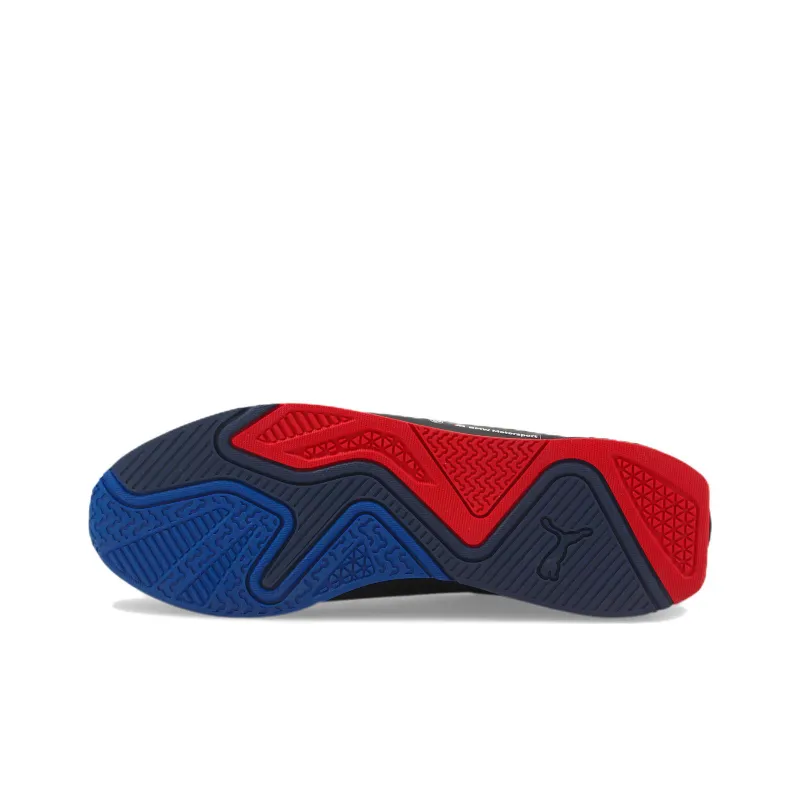 PUMA Bmw M Motorsport Low Racer Cushioning Lightweight Low-Top Training Shoes Men's Black Blue-4