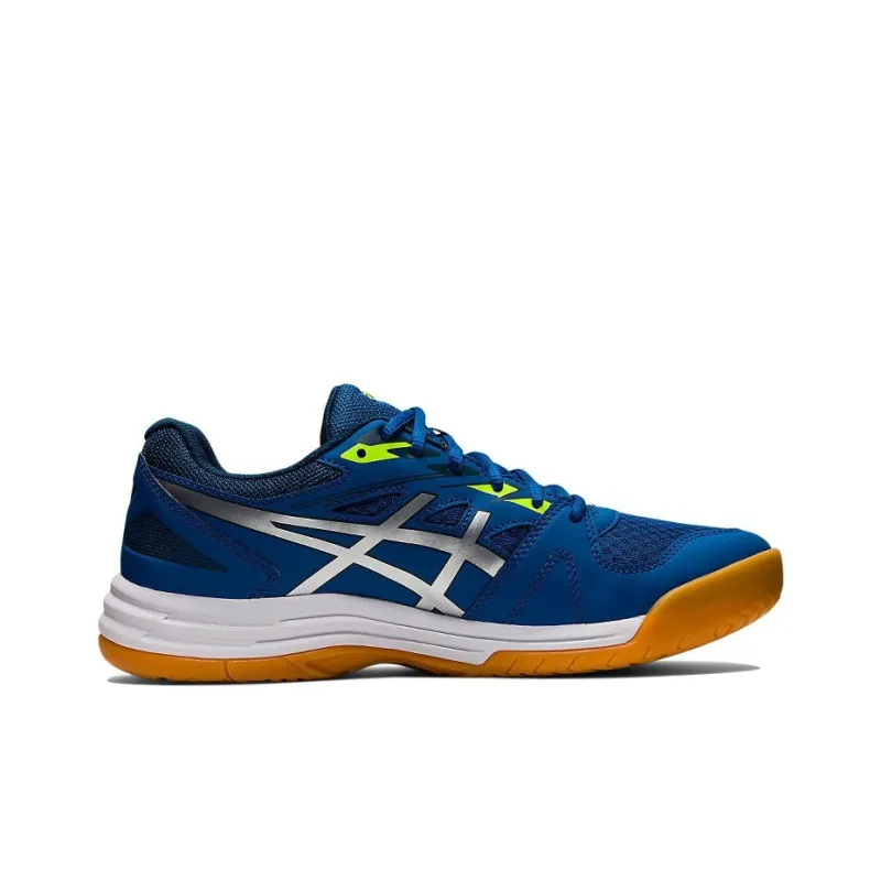 Asics Gel-Upcourt 4 4 Anti-Slip And Wear-Resistant Coverage Low-Top Training Shoes Men's Indigo Silver-1