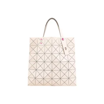 ISSEY MIYAKE Lucent One Tone Tote Bag Light Beige