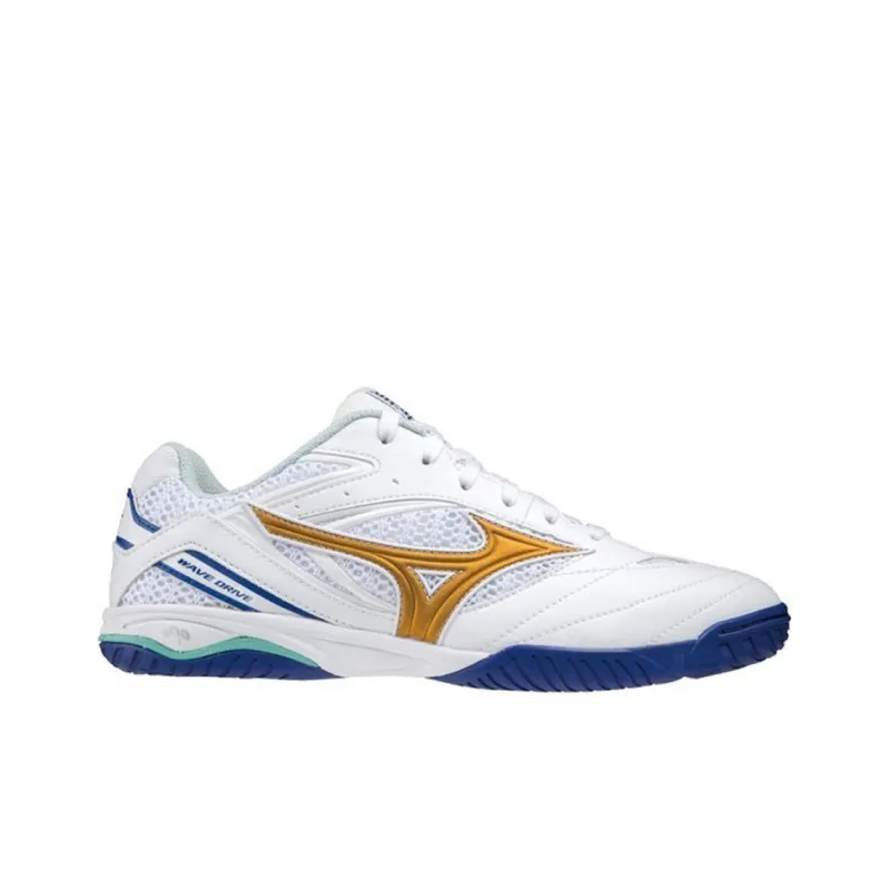 Mizuno Wave Drive 8 'White Gold Blue'-1