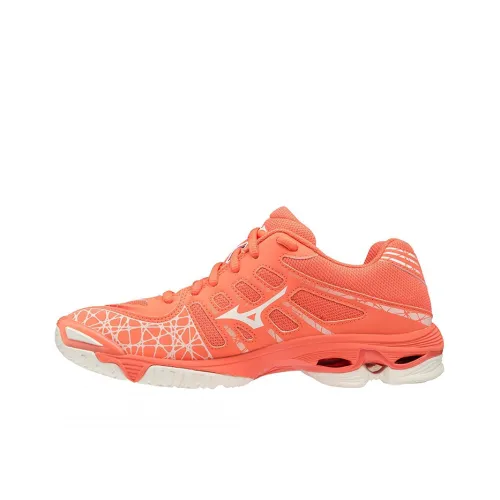 Mizuno Wave Voltage Training Shoes Women's Low-Top Orange