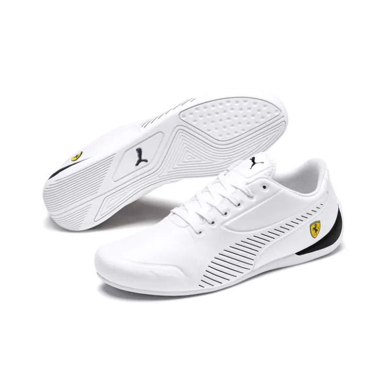 PUMA Ferrari Drift Cat 7s Ultra Herren Low Top Running Shoes White-3