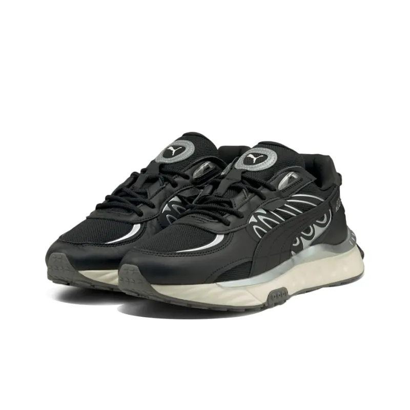 PUMA Wild Rider Techno 'Black Silver'-2